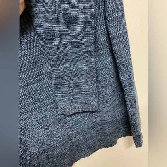 Flag & Anthem Mens 1/4 Zip Sweater Pullover Medium Blue Navy Mid-Weight Stretch - Picture 10 of 13